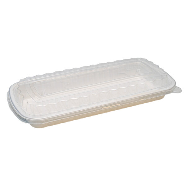 Compostable Rotisserie Rib Tray lid
