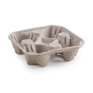 Transform your food service presentation with our eco-conscious Molded Pulp Tray – where functionality meets environmental responsibility