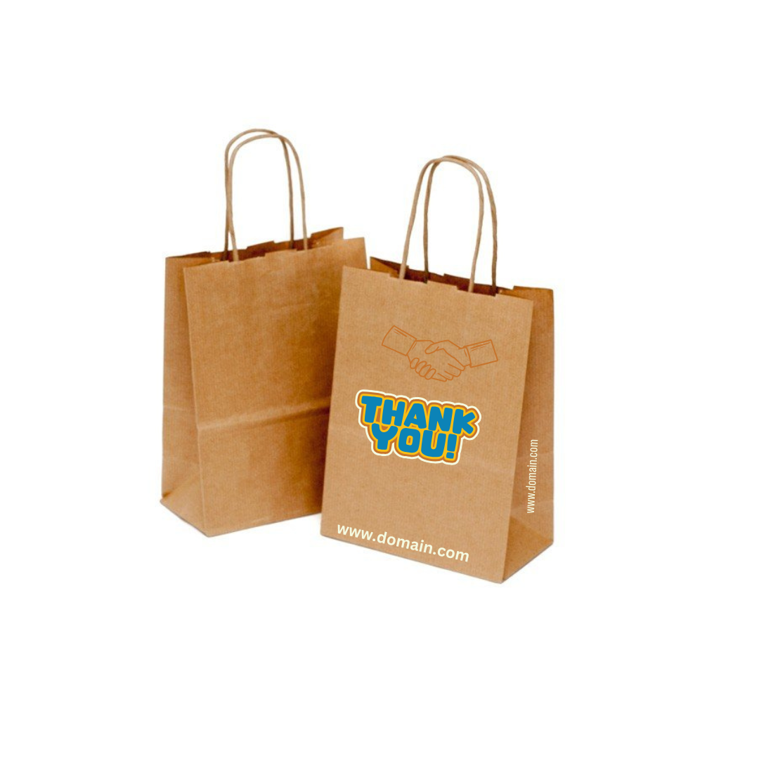 Kraft and cellophane Bags