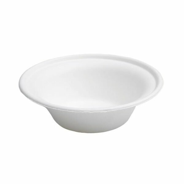 Bagasse service bowl with lids