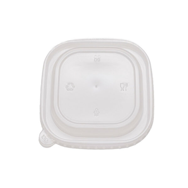 Bagasse service bowl with lids
