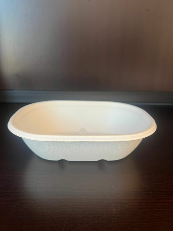 Oval Bowl With Lids - Bagasse