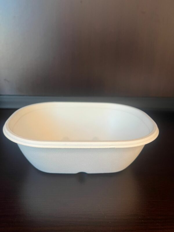 Oval Bowl With Lids - Bagasse