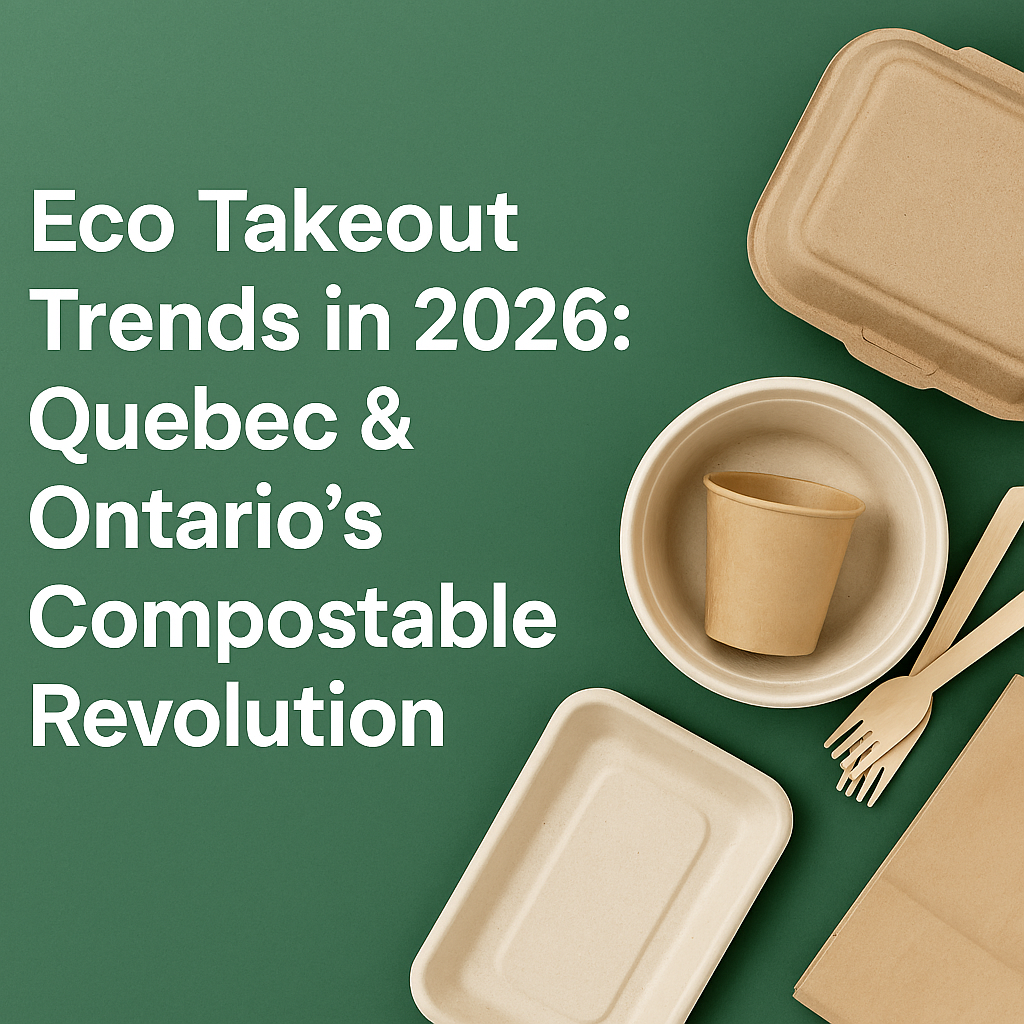 Eco Takeout Trends in 2026: Quebec & Ontario’s Compostable Revolution